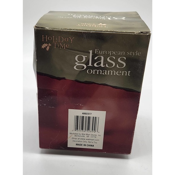 Holiday Time 2001 European Style‎ Glass Ornament Snowmen - Picture 4 of 5